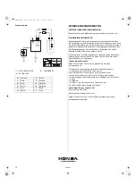 Предварительный просмотр 48 страницы Honda Car Engine GX340 Owner'S Manual