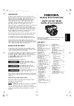 Предварительный просмотр 49 страницы Honda Car Engine GX340 Owner'S Manual