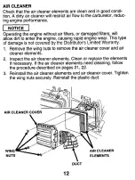 Preview for 13 page of Honda Car engines GX640 Owner'S Manual