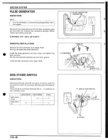 Предварительный просмотр 154 страницы Honda CB-1 1989 Service Manual