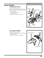 Предварительный просмотр 33 страницы Honda CB HORNET 160R 2015 Shop Manual