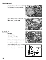 Предварительный просмотр 110 страницы Honda CB HORNET 160R 2015 Shop Manual