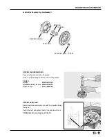 Предварительный просмотр 235 страницы Honda CB HORNET 160R 2015 Shop Manual