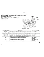 Предварительный просмотр 35 страницы Honda CB SevenFifty Owner'S Manual