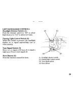 Предварительный просмотр 37 страницы Honda CB SevenFifty Owner'S Manual