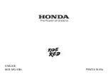 Предварительный просмотр 187 страницы Honda CB1000RA 2021 Owner'S Manual