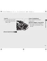 Предварительный просмотр 38 страницы Honda CB1100A User Manual