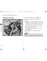 Предварительный просмотр 101 страницы Honda CB1100A User Manual