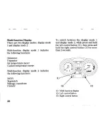 Предварительный просмотр 38 страницы Honda CB1300 Owner'S Manual