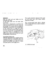 Предварительный просмотр 64 страницы Honda CB1300 Owner'S Manual