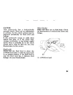 Предварительный просмотр 67 страницы Honda CB1300 Owner'S Manual