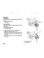 Предварительный просмотр 166 страницы Honda CB1300 Owner'S Manual