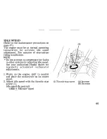 Предварительный просмотр 63 страницы Honda CB250 Night Hawk Owner'S Manual