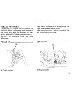 Предварительный просмотр 53 страницы Honda CB250 Nighthawk Owner'S Manual