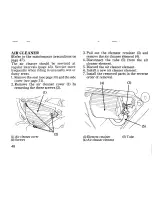 Предварительный просмотр 56 страницы Honda CB250 Nighthawk Owner'S Manual