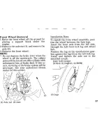 Предварительный просмотр 69 страницы Honda CB250 Nighthawk Owner'S Manual