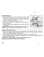 Предварительный просмотр 122 страницы Honda CB250N DELUXE Owner'S Manual