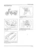 Предварительный просмотр 7 страницы Honda CB250N Shop Manual