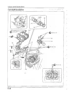 Предварительный просмотр 57 страницы Honda CB250N Shop Manual