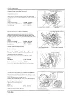 Предварительный просмотр 176 страницы Honda CB250N Shop Manual