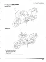 Предварительный просмотр 8 страницы Honda CB300F Service Manual