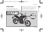 Preview for 9 page of Honda CB300R 2019 Owner'S Manual