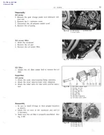 Предварительный просмотр 20 страницы Honda CB350F-CB400F Service Manual