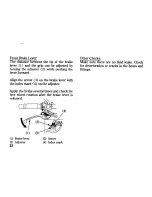 Предварительный просмотр 44 страницы Honda CB400 A Owner'S Manual