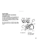 Предварительный просмотр 69 страницы Honda CB400 A Owner'S Manual