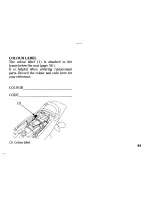 Предварительный просмотр 103 страницы Honda CB400 A Owner'S Manual