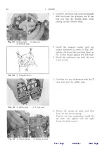 Предварительный просмотр 62 страницы Honda CB550 Manual