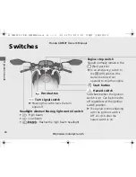 Предварительный просмотр 37 страницы Honda CB650F Owner'S Manual