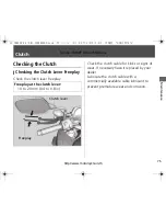 Предварительный просмотр 78 страницы Honda CB650F Owner'S Manual