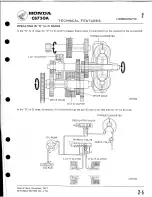 Предварительный просмотр 11 страницы Honda cb750a Shop Manual