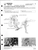 Предварительный просмотр 17 страницы Honda cb750a Shop Manual