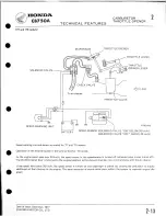 Предварительный просмотр 19 страницы Honda cb750a Shop Manual