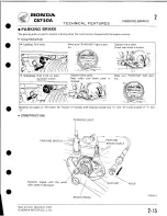 Предварительный просмотр 21 страницы Honda cb750a Shop Manual