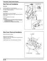 Предварительный просмотр 33 страницы Honda CB750F2 Manual