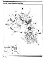 Предварительный просмотр 76 страницы Honda CB750F2 Manual