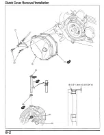 Предварительный просмотр 79 страницы Honda CB750F2 Manual