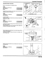 Предварительный просмотр 102 страницы Honda CB750F2 Manual