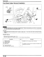 Предварительный просмотр 144 страницы Honda CB750F2 Manual