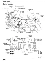 Предварительный просмотр 160 страницы Honda CB750F2 Manual