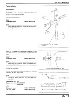 Предварительный просмотр 246 страницы Honda CB750F2 Manual