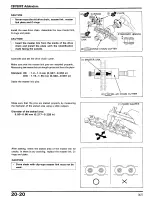 Предварительный просмотр 247 страницы Honda CB750F2 Manual