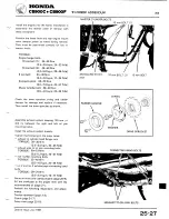 Предварительный просмотр 27 страницы Honda CB900C User Manual