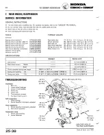 Предварительный просмотр 38 страницы Honda CB900C User Manual