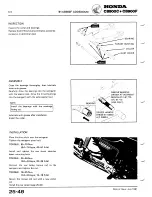 Предварительный просмотр 48 страницы Honda CB900C User Manual