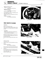 Предварительный просмотр 56 страницы Honda CB900C User Manual