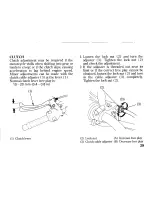 Предварительный просмотр 41 страницы Honda CB900F Hornet Owner'S Manual